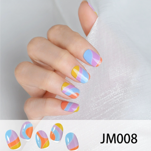 Bonne Figure™ – Ongles Press-On / Gel UV (20 pièces)