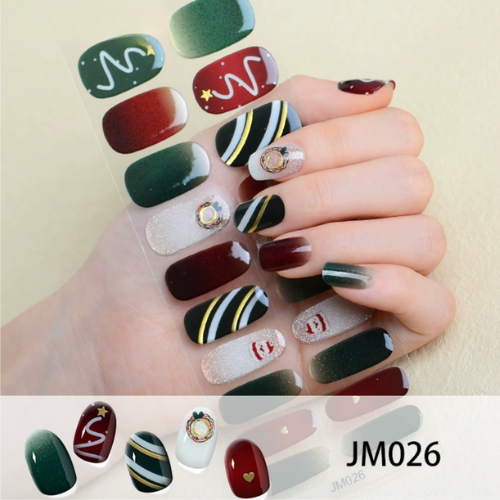 Bonne Figure™ – Ongles Press-On / Gel UV (20 pièces)