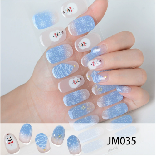 Bonne Figure™ – Ongles Press-On / Gel UV (20 pièces)