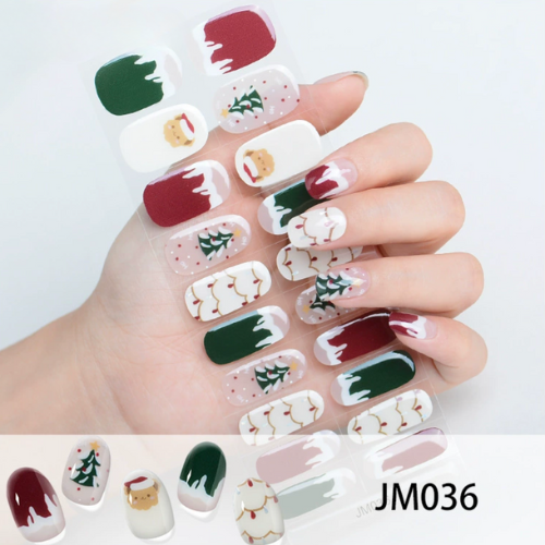 Bonne Figure™ – Ongles Press-On / Gel UV (20 pièces)