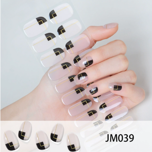Bonne Figure™ – Ongles Press-On / Gel UV (20 pièces)